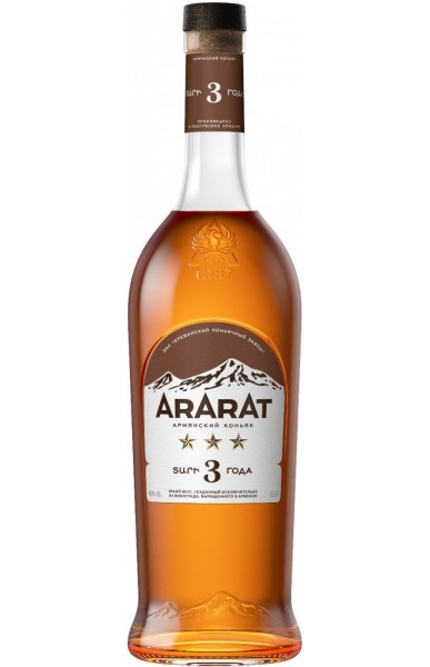 Коньяк "Арарат" 3 Звезды, 0.7 л