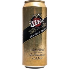 Пиво "Miller" Genuine Draft (Russia), 0.43 л